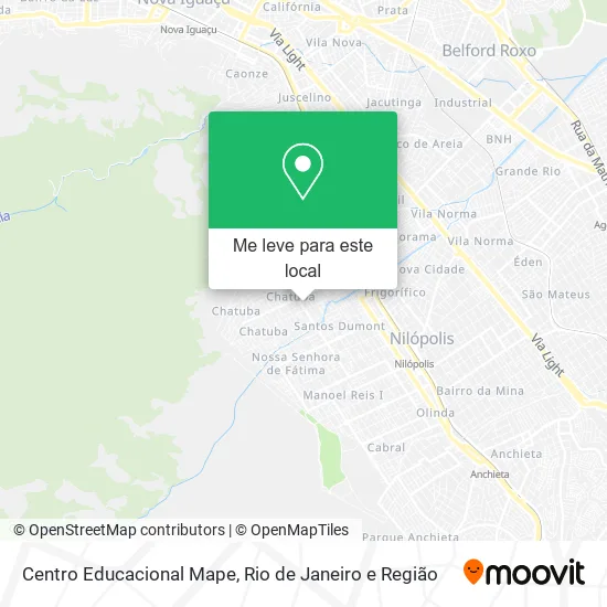 Centro Educacional Mape mapa