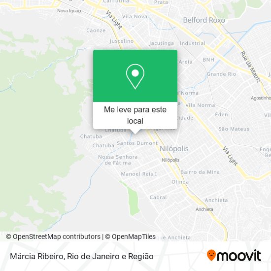 Márcia Ribeiro mapa