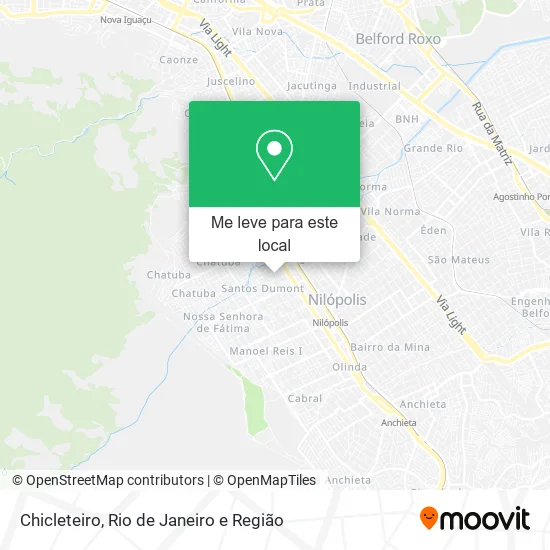 Chicleteiro mapa