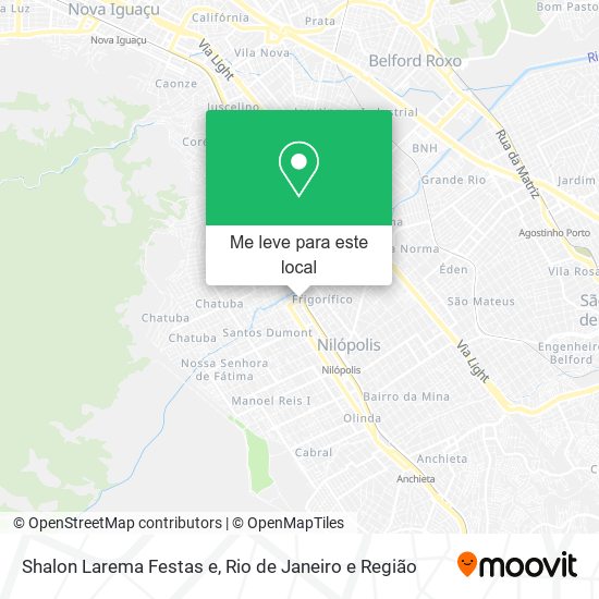Shalon Larema Festas e mapa