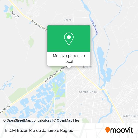 E.D.M Bazar mapa