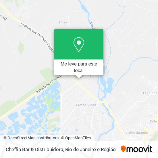 Cheffia Bar & Distribuidora mapa