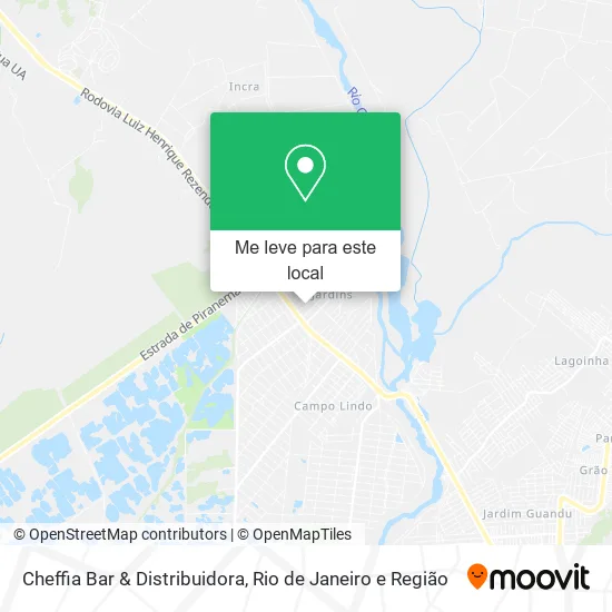 Cheffia Bar & Distribuidora mapa
