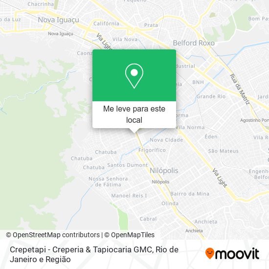 Crepetapi - Creperia & Tapiocaria GMC mapa