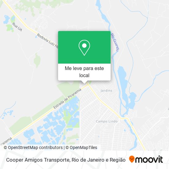 Cooper Amigos Transporte mapa