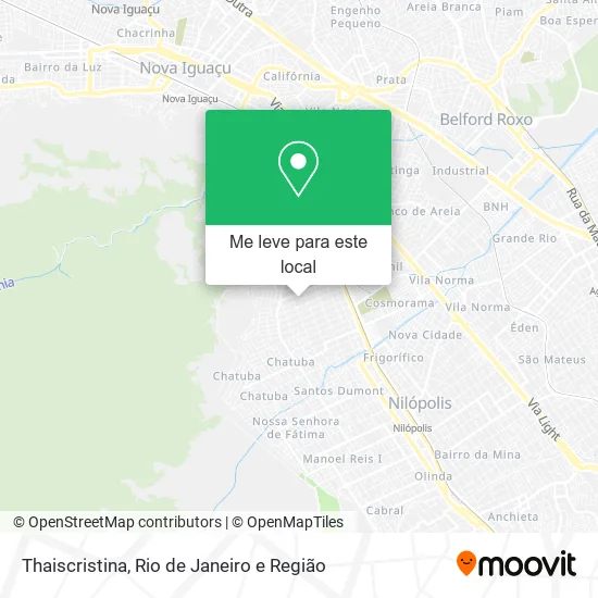 Thaiscristina mapa