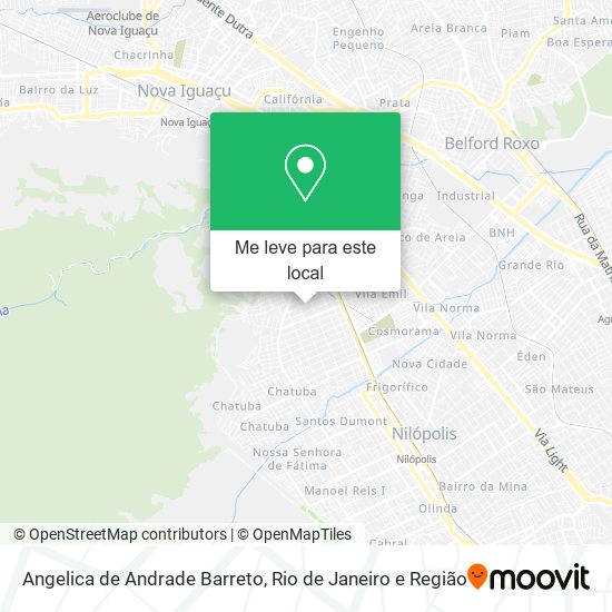 Angelica de Andrade Barreto mapa