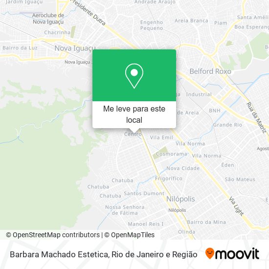 Barbara Machado Estetica mapa