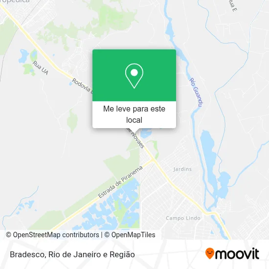 Bradesco mapa