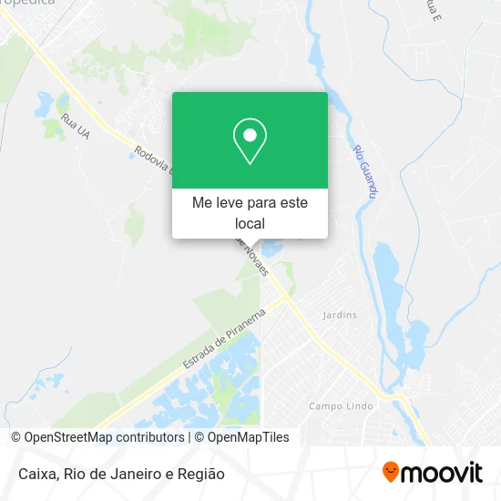 Caixa mapa