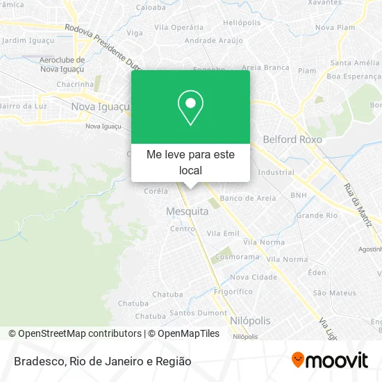 Bradesco mapa
