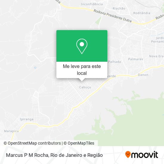Marcus P M Rocha mapa