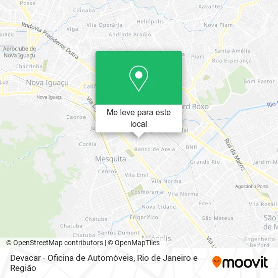 Devacar - Oficina de Automóveis mapa