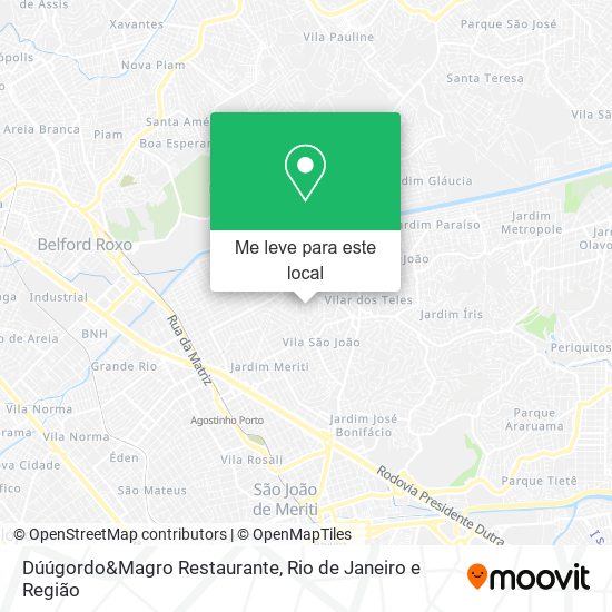 Dúúgordo&Magro Restaurante mapa