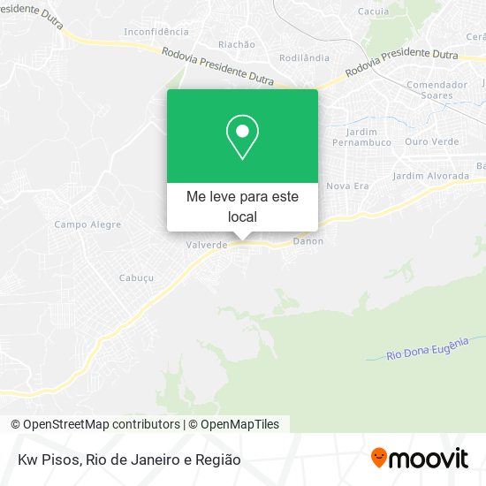 Kw Pisos mapa