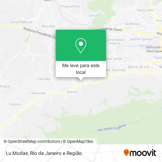 Lu Modas mapa