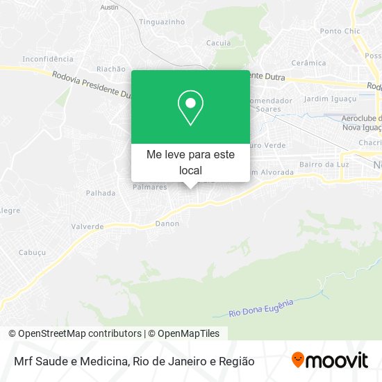 Mrf Saude e Medicina mapa