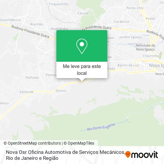 Nova Osr Oficina Automotiva de Serviços Mecânicos mapa