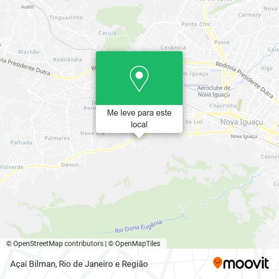 Açaí Bilman mapa