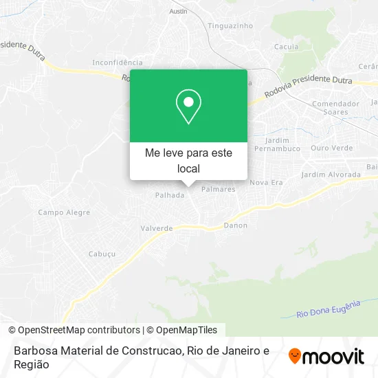 Barbosa Material de Construcao mapa