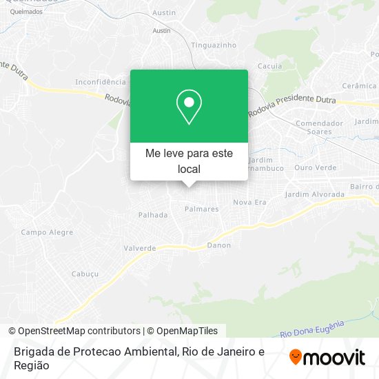 Brigada de Protecao Ambiental mapa