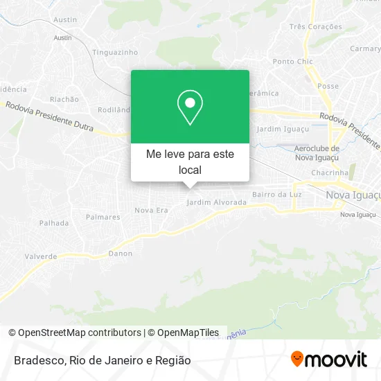 Bradesco mapa