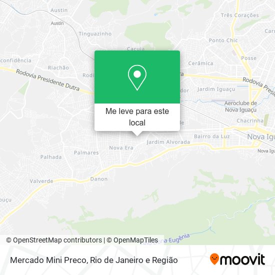 Mercado Mini Preco mapa