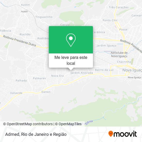 Admed mapa