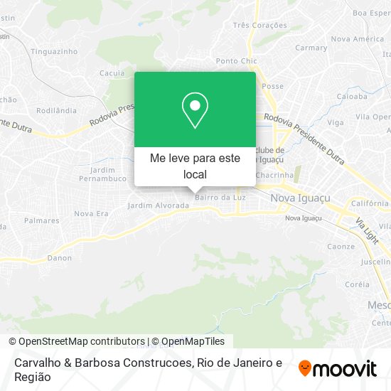 Carvalho & Barbosa Construcoes mapa