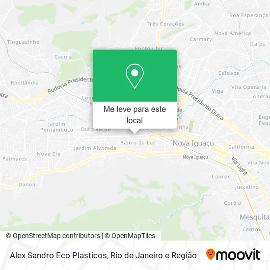 Alex Sandro Eco Plasticos mapa