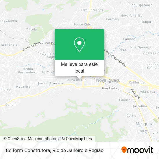 Belform Construtora mapa