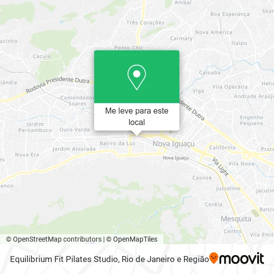 Equilibrium Fit Pilates Studio mapa