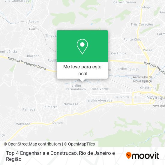 Top 4 Engenharia e Construcao mapa