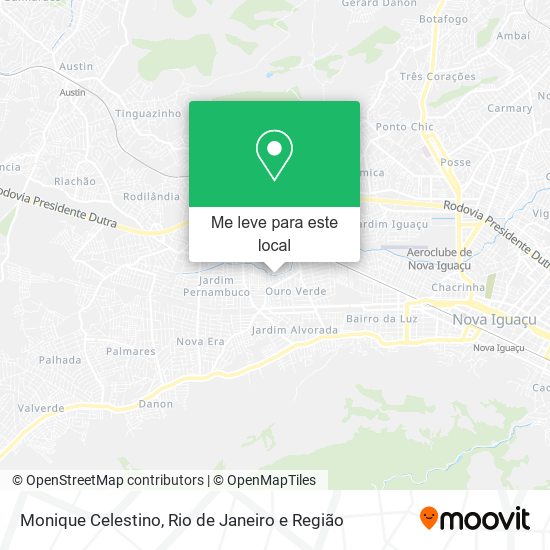 Monique Celestino mapa