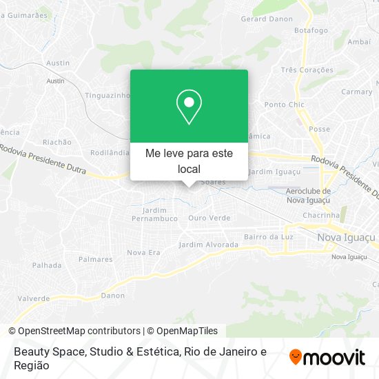 Beauty Space, Studio & Estética mapa