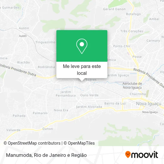 Manumoda mapa