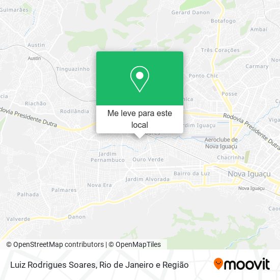 Luiz Rodrigues Soares mapa