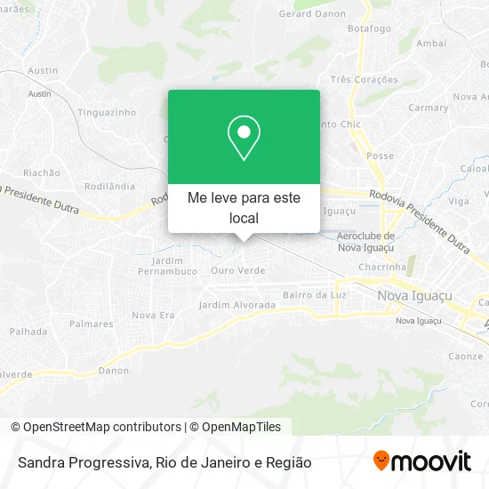 Sandra Progressiva mapa