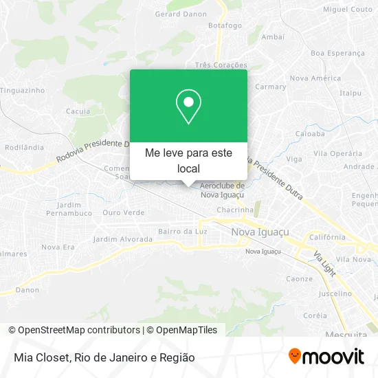 Mia Closet mapa