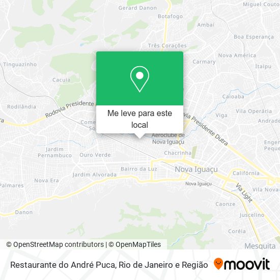 Restaurante do André Puca mapa