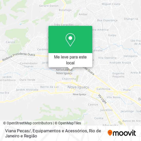 Viana Pecas / , Equipamentos e Acessórios mapa