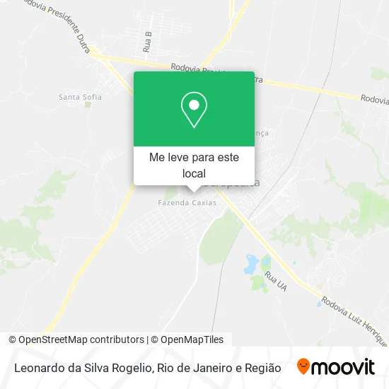 Leonardo da Silva Rogelio mapa