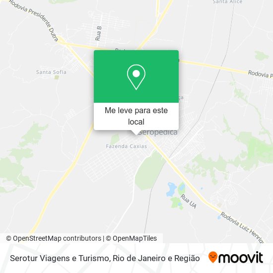 Serotur Viagens e Turismo mapa