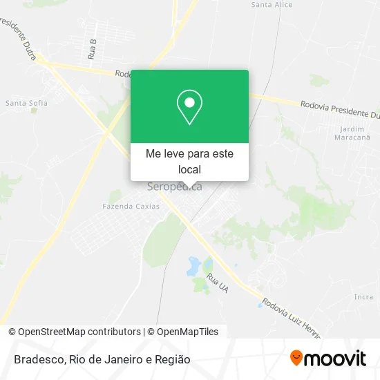 Bradesco mapa
