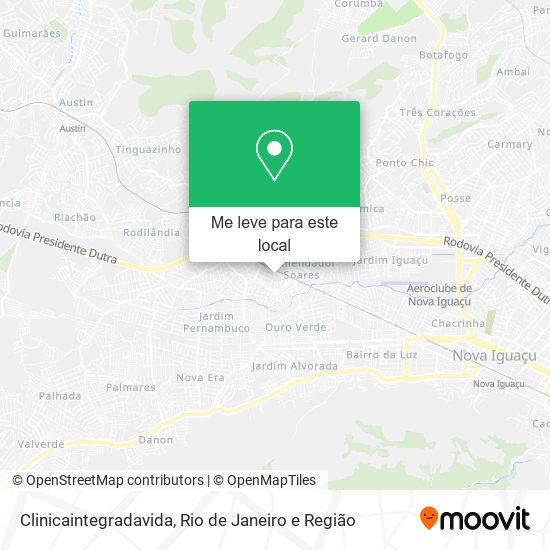 Clinicaintegradavida mapa