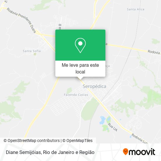 Diane Semijóias mapa