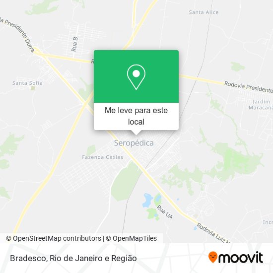 Bradesco mapa