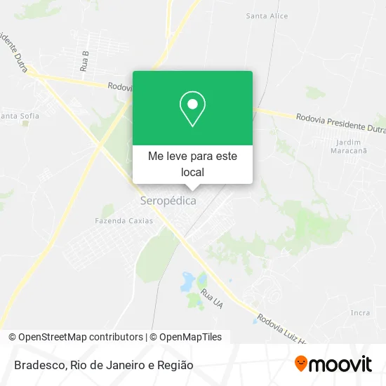Bradesco mapa