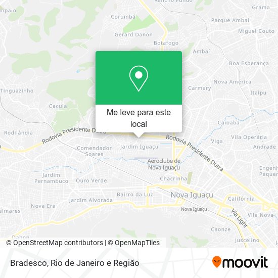 Bradesco mapa