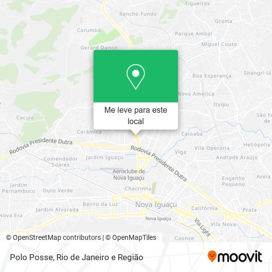 Polo Posse mapa